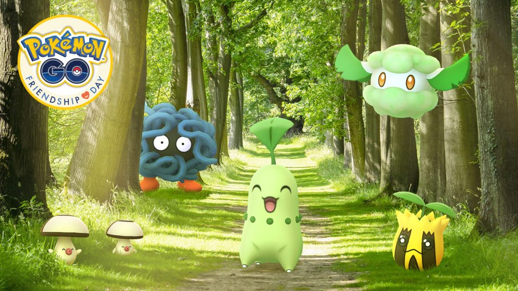 Friendship Day Event: Grass-type Pokémon