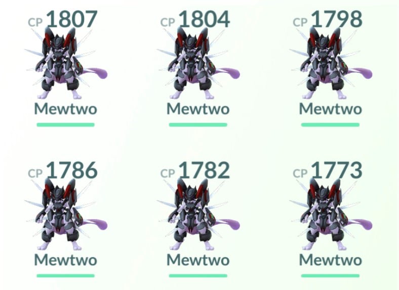 Assessment of mewtwo moves  Pokemon GO Wiki - GamePress