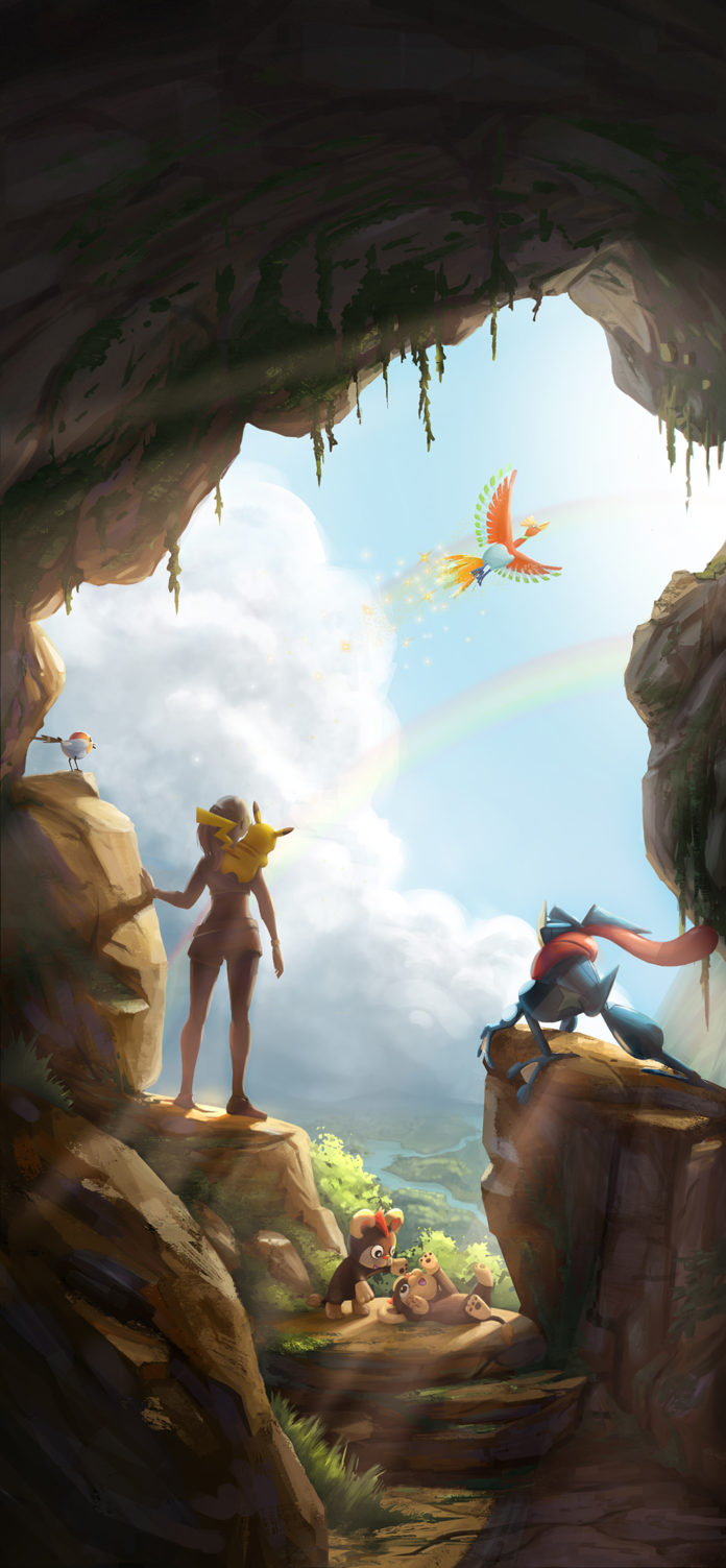 Pokemon Background Loading Pokémon GO Loading Screens and Wallpapers | Pokémon GO Hub
