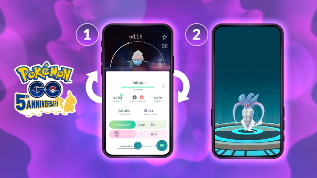 How to evolve Inkay into Malamar in Pokémon GO | Pokémon GO Hub