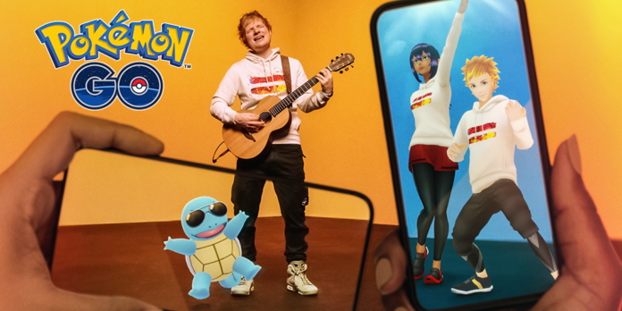 Ed Sheeran Pokémon GO