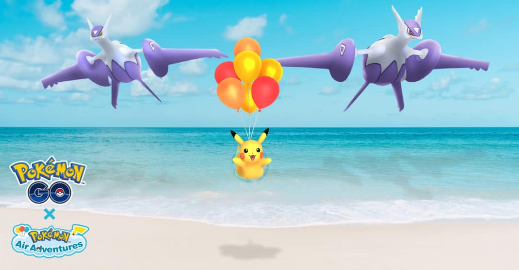 Pokémon Air Adventures, shows Mega Latios and Latis