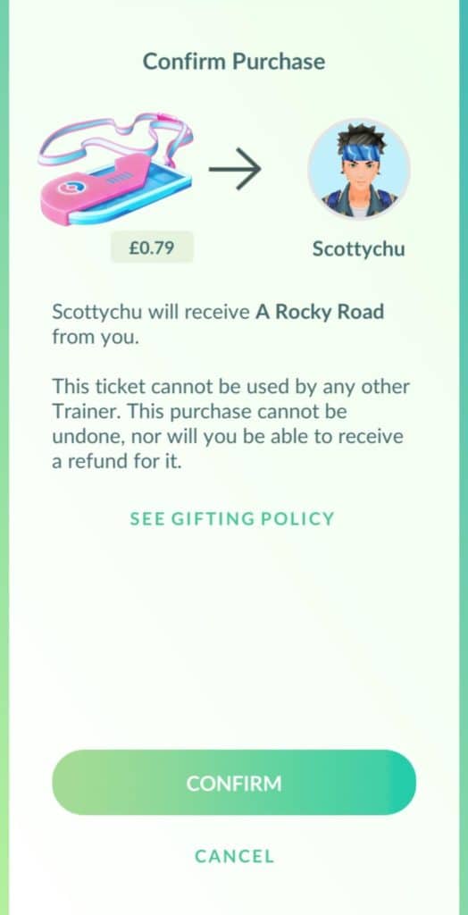 You can now gift event tickets to your friends! – Pokémon GO