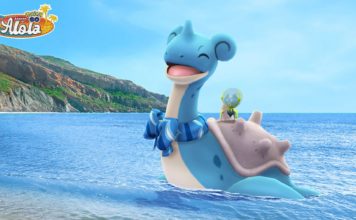 Pokémon GO’s Water Festival returns for 2022 and brings the debuts of Lapras wearing a scarf, Dewpider, and Araquanid