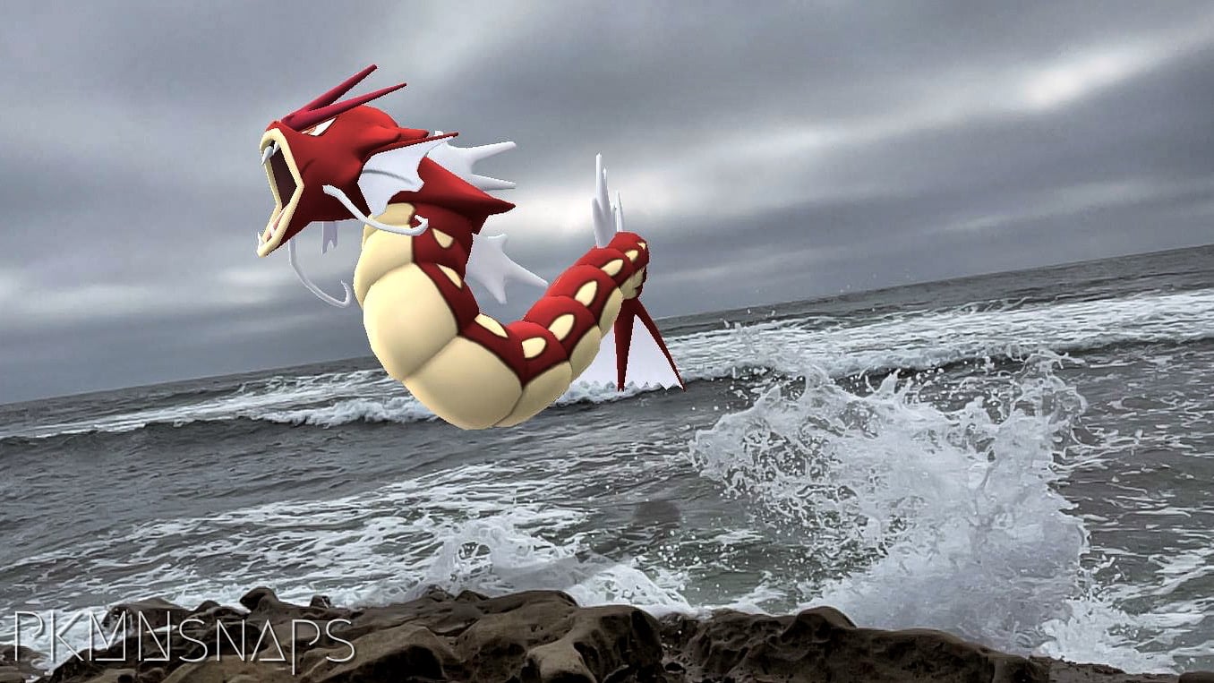 red gyarados wallpaper