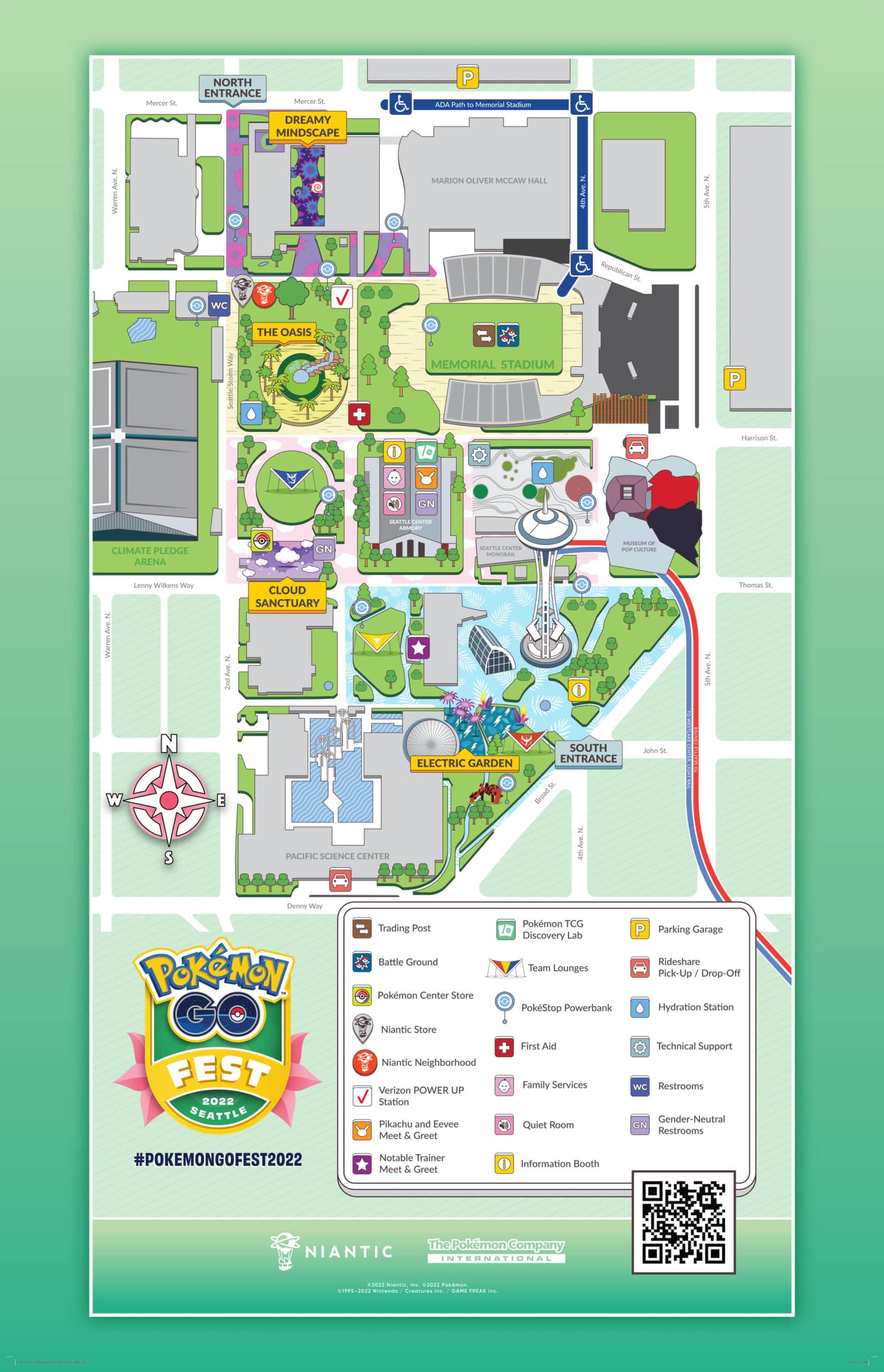 Os ingressos para o Pokémon GO Fest: Seattle já estão à venda!