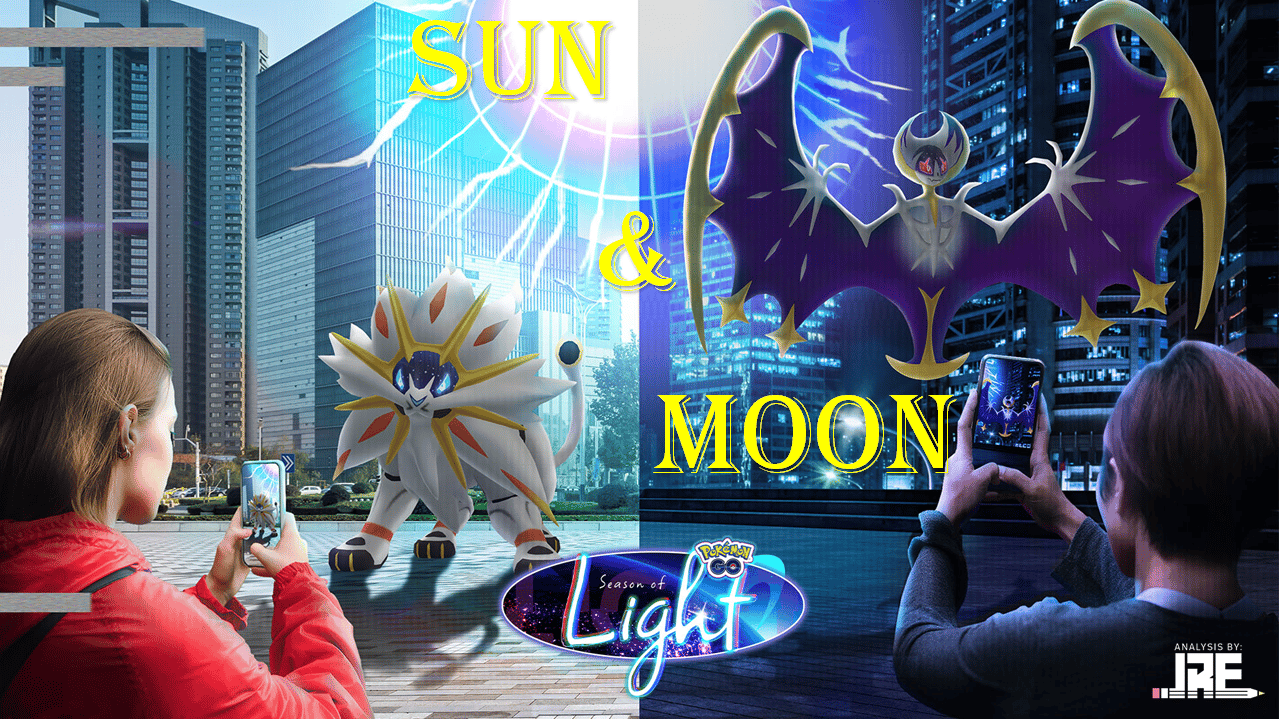 Cosmog, Cosmoem, Solgaleo, Lunala - 4 Vinyl Legendary Sun and