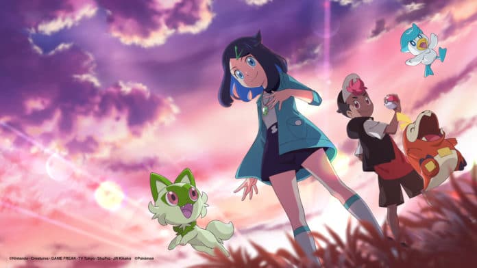New Pokémon main characters, named Liko and Roy in the Japanese version of the series