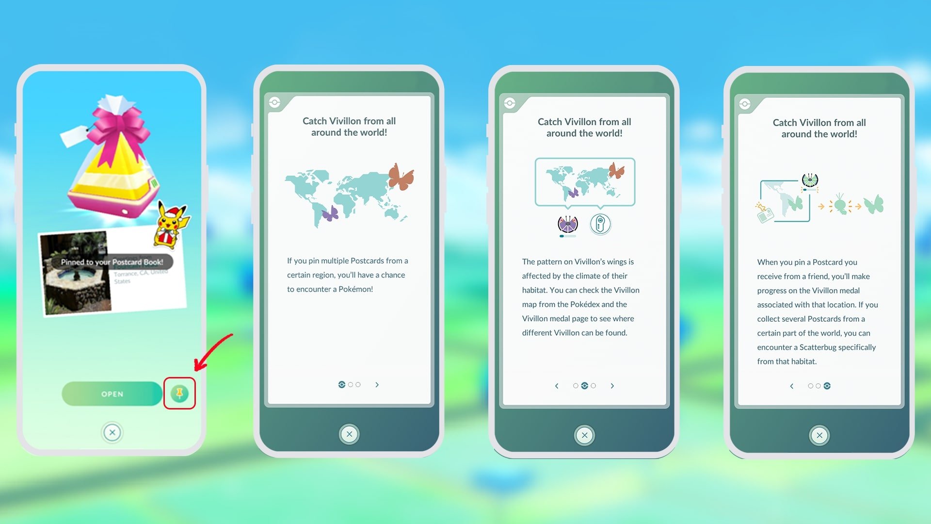 Pokémon Go Vivillon map, regions, and pattern guide - Polygon