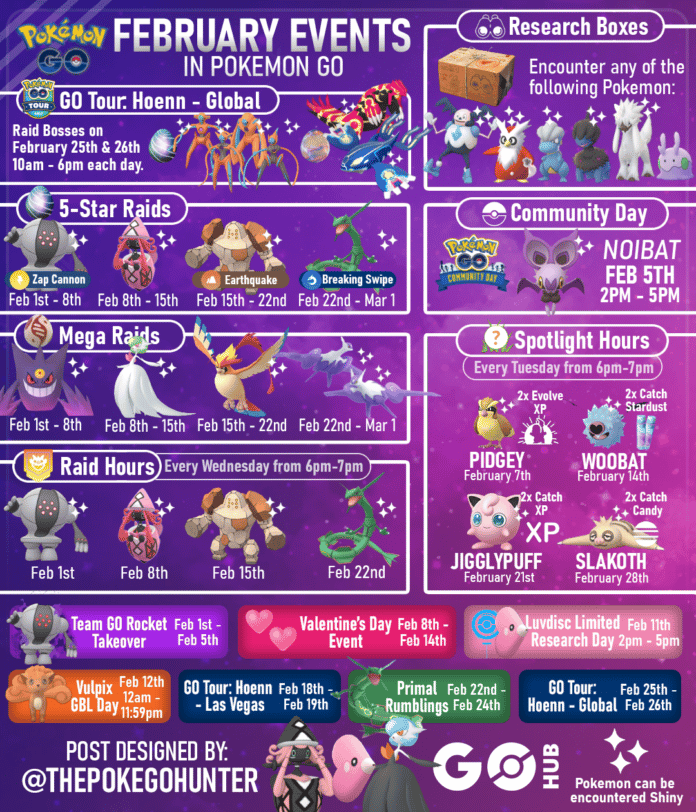 February 2023 Event Guide Pokémon GO Hub