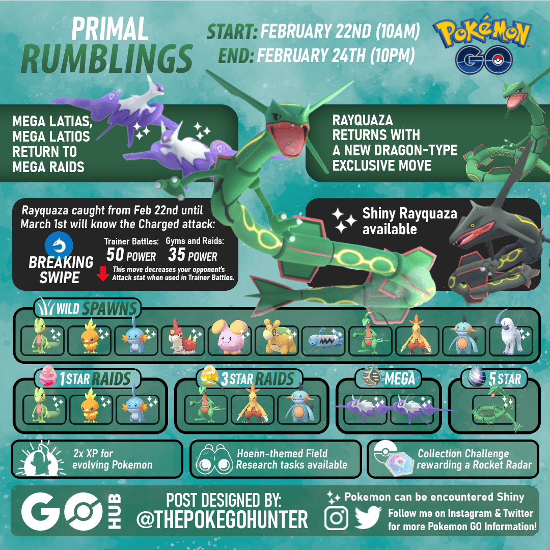 Primal Rumblings Event | Pokémon Hub