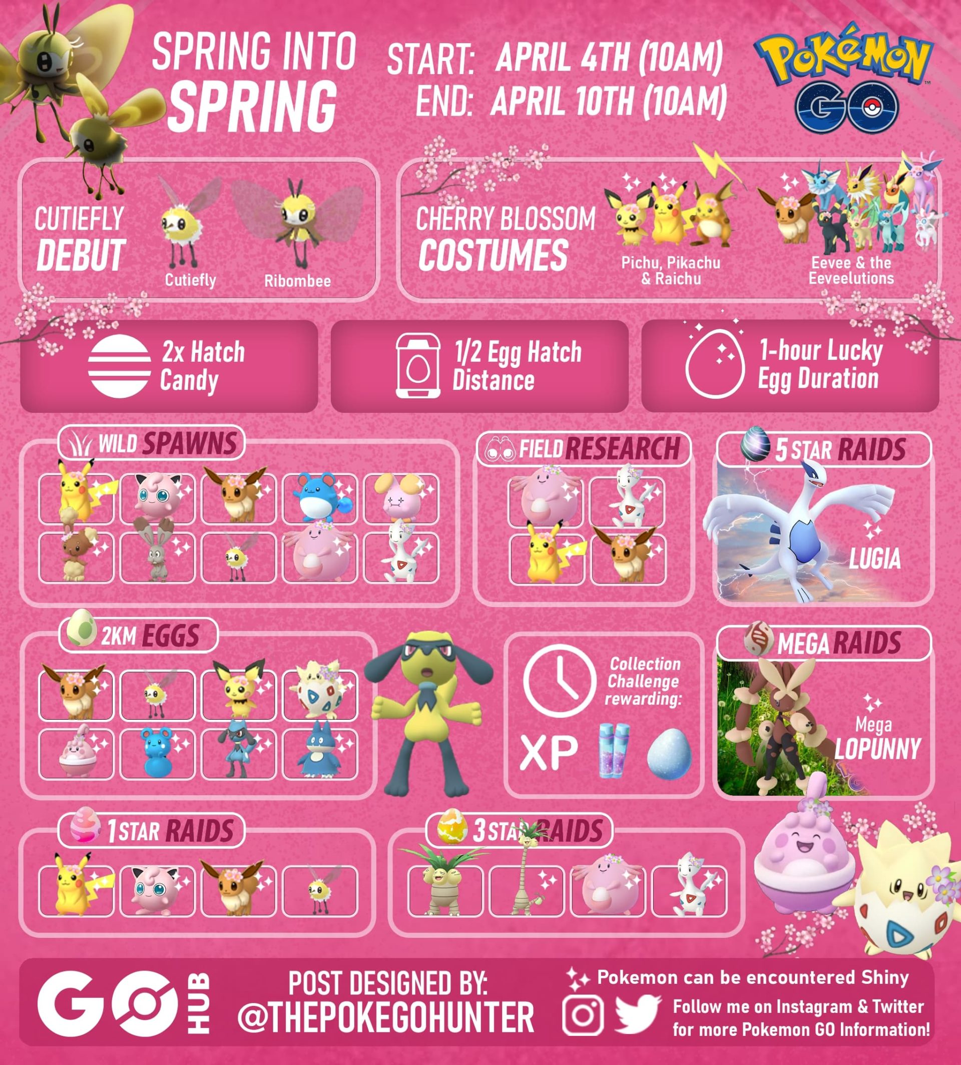 Pokemon Go Ein Sprung In Der Zeit Pokémon GO Spring into Spring Event - Ultimate Guide (2023) | Pokémon