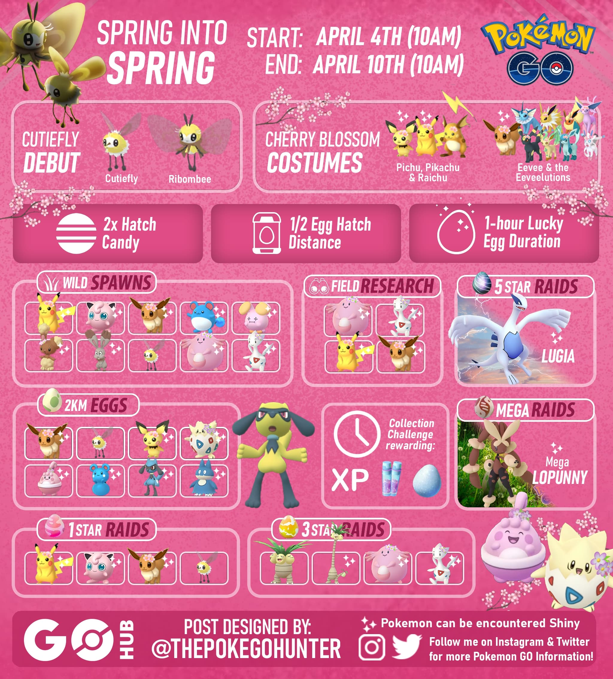 Pokémon GO - Put a spring into your step—Spring into Spring has