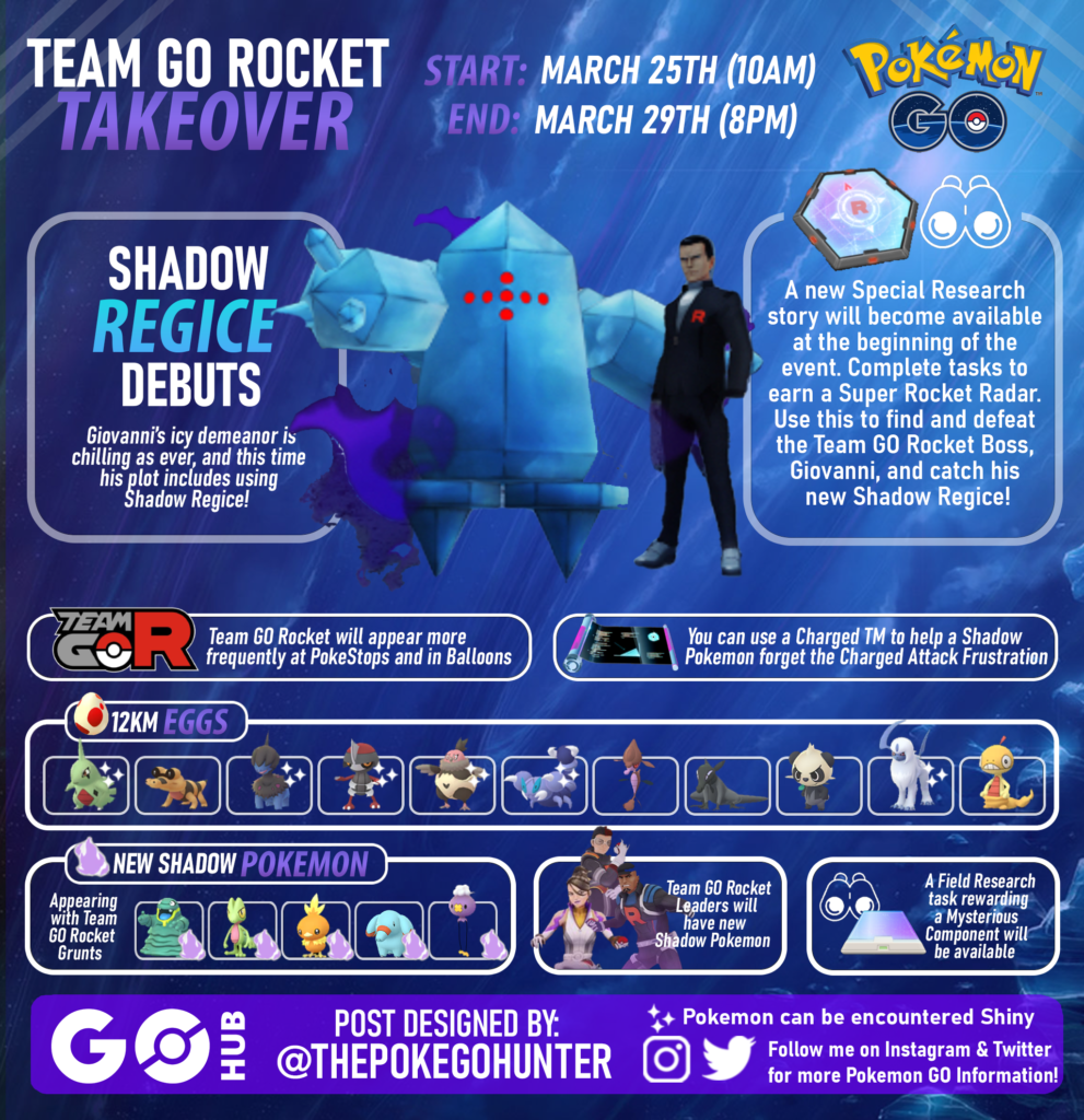 Team GO Rocket Takeover Event March 2023 Pokémon GO Hub