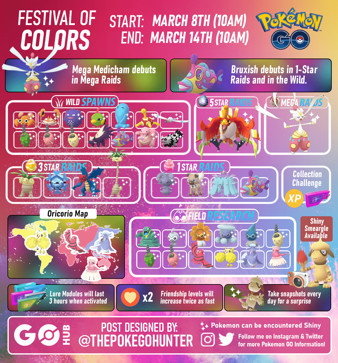 Festival Of Color 2024 Pokemon Go Marje Shandra