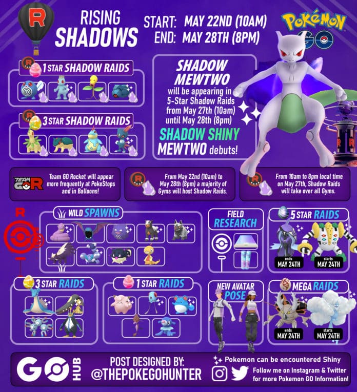 Pokémon GO Rising Shadows Event | Pokémon GO Hub