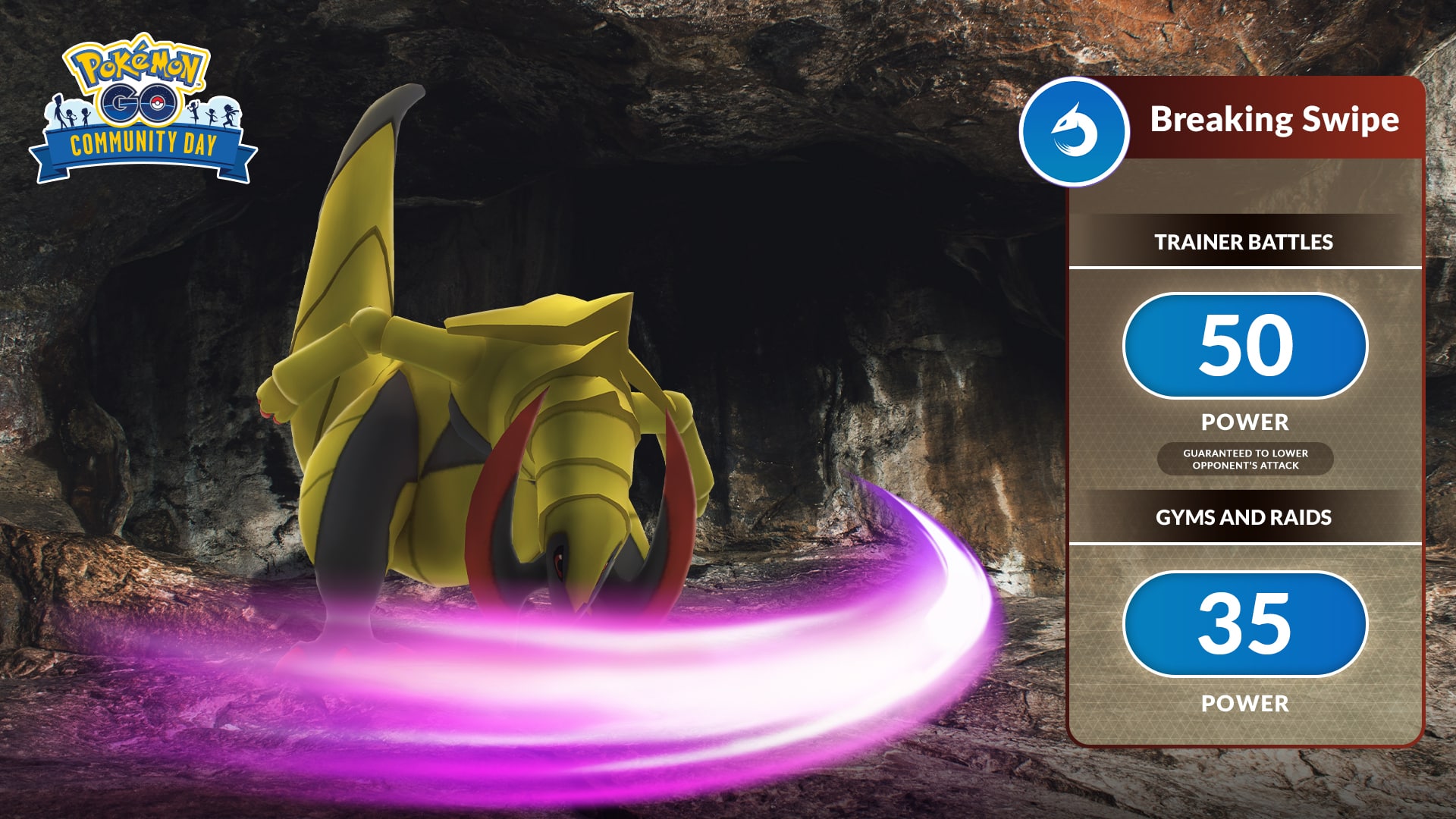 Haxorus with Breaking Swipe