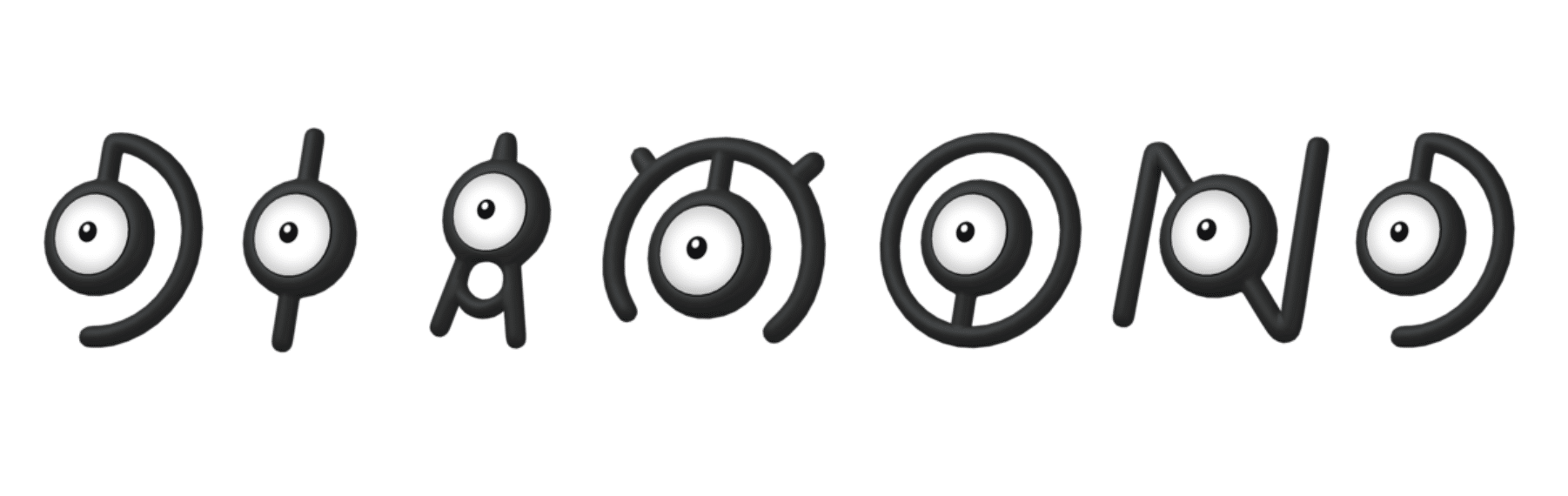 Pokemon Mega Unown