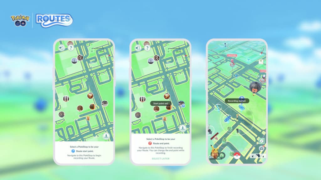 Creating a Route in Pokémon GO