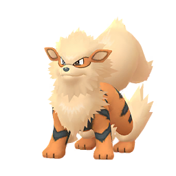 arcanine sprite in pokemon go