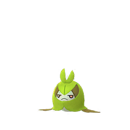 shiny swadloon sprite in pokemon go