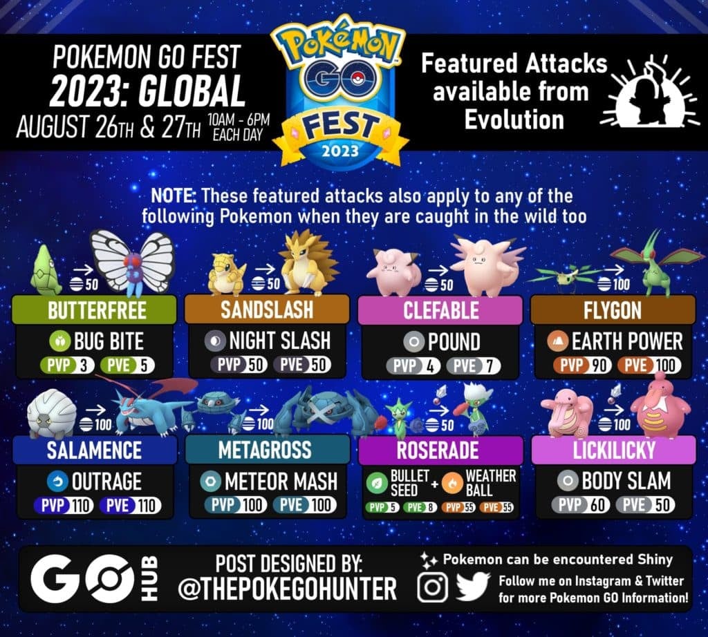 GO Fest 2023 exclusive attacks