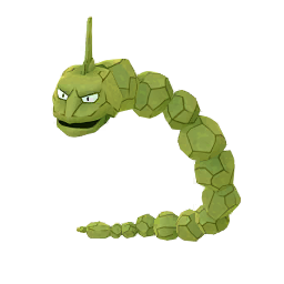 shiny onix sprite from pokemon go