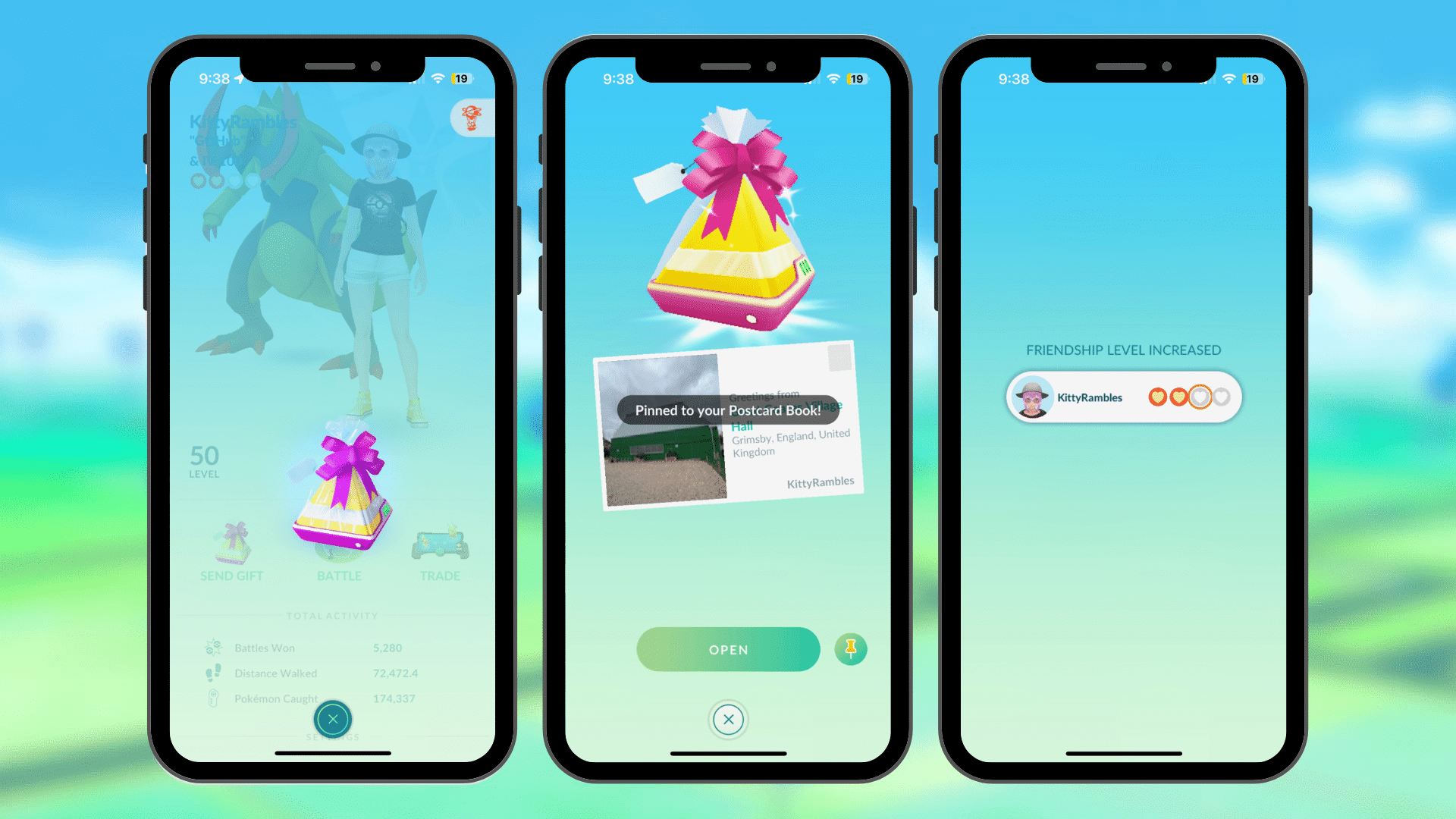 Making friends in Pokémon Go guide: Friendship levels, gifting