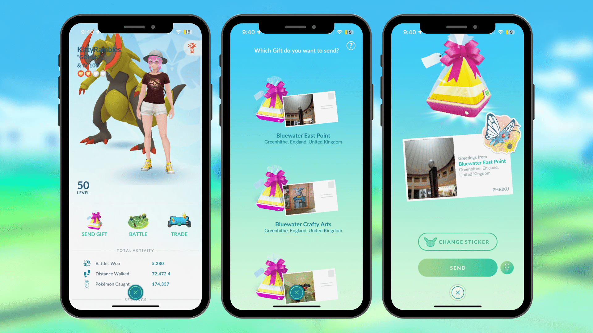 Pokemon GO gets Friends, Trading, and Gifting features