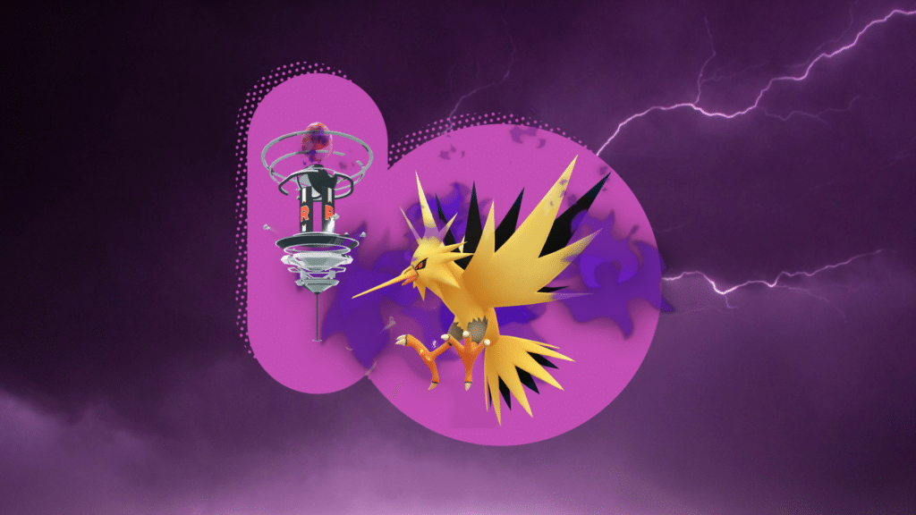 Zapdos Has Legacy Fast Attack Thunder Shock In Pokémon GO Raids