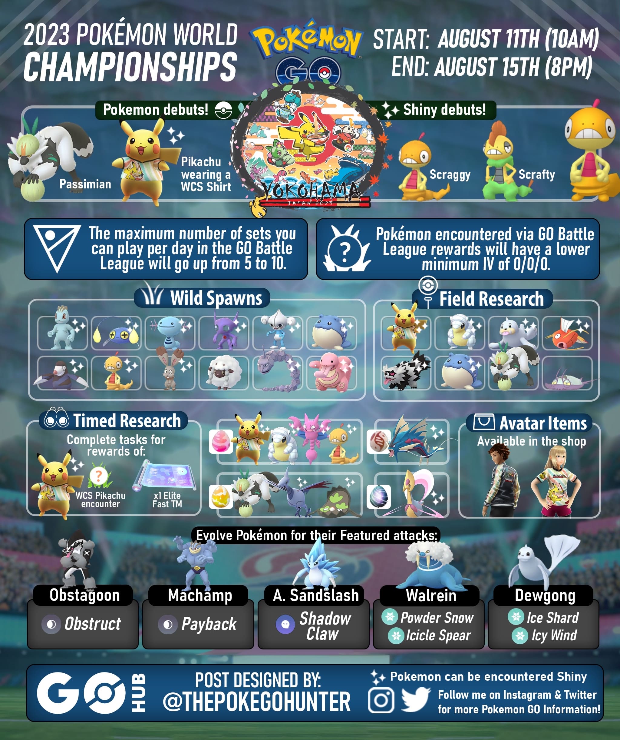 Pokémon World Championships 2023 Celebration Event Pokémon GO Hub