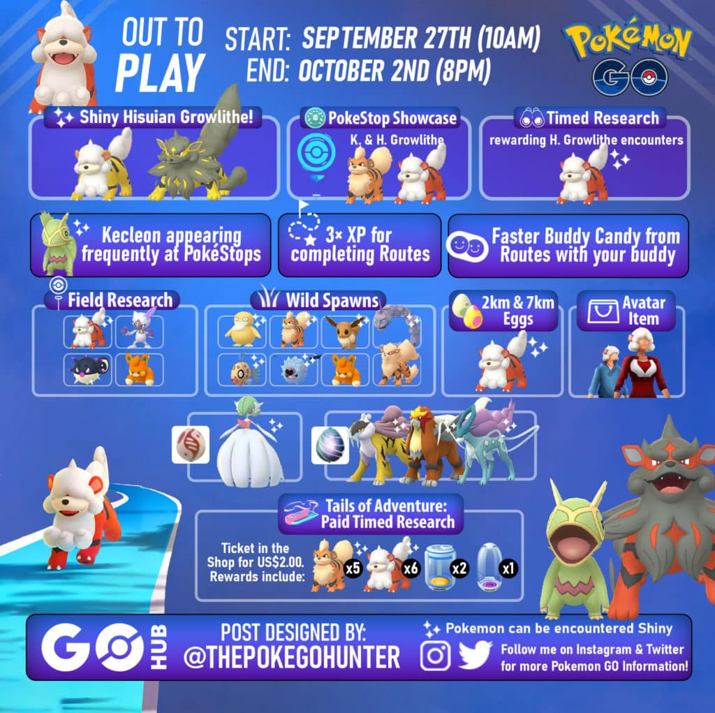 Pokémon GO Out to Play Event