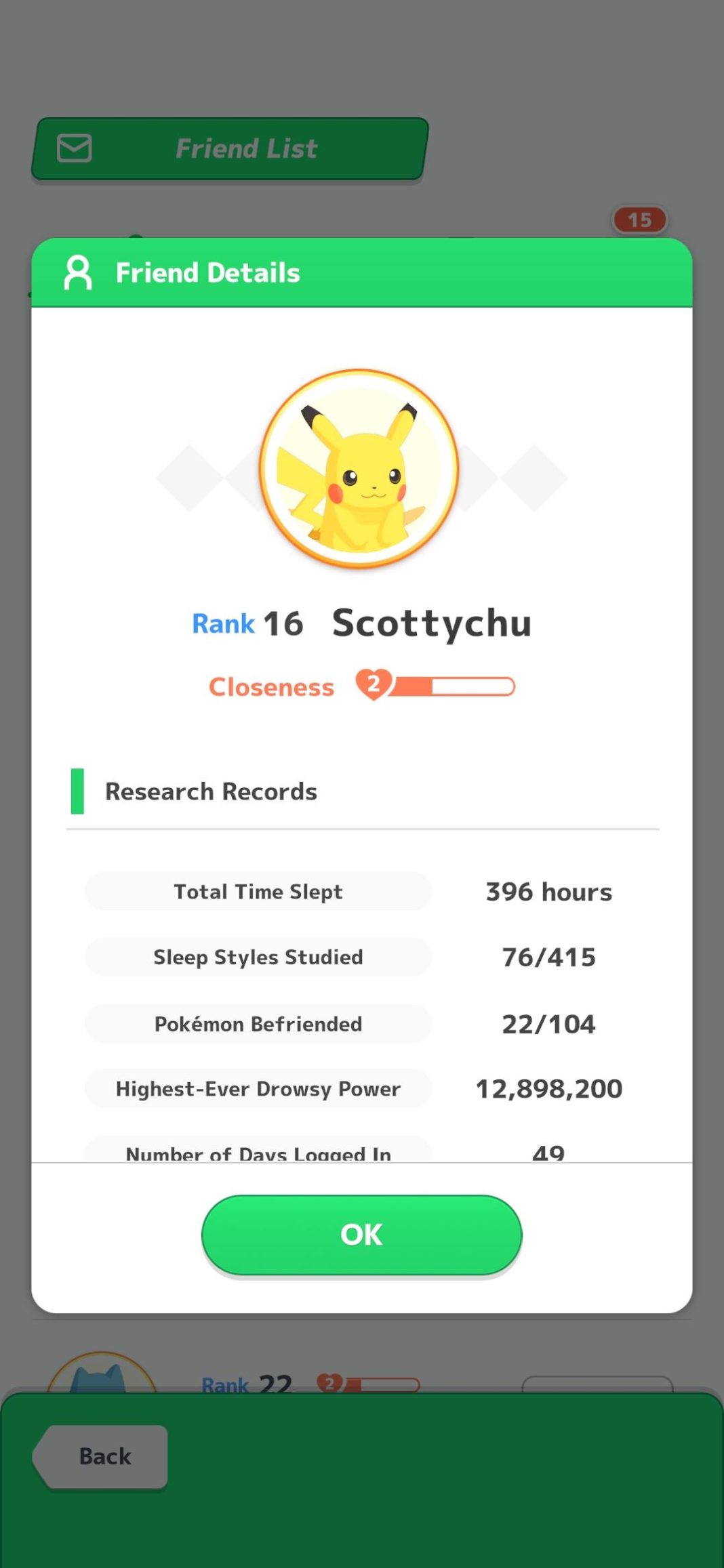 research rank pokemon sleep