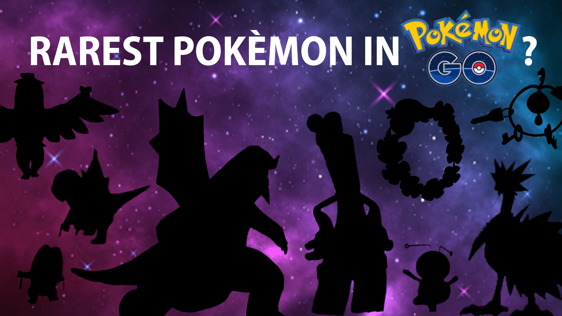 Pokémon GO – The Rarest Pokémon Including Wild, Shiny, Mythical And  Regional Catches