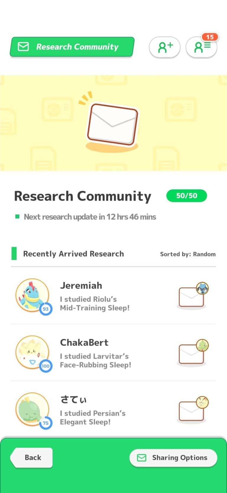 research rank pokemon sleep