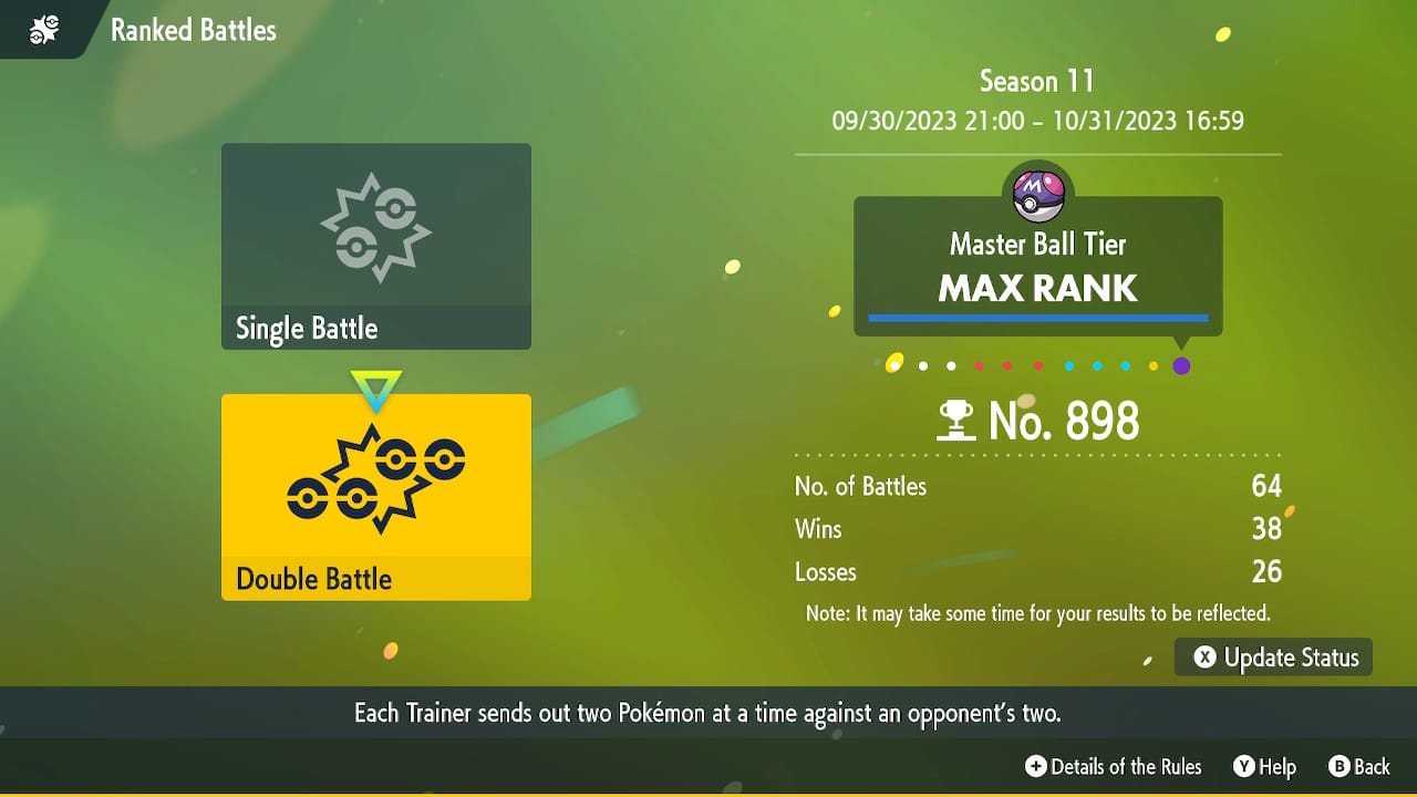 Ranked Battle Regulation E (Season 12): Rules and Banned Pokemon