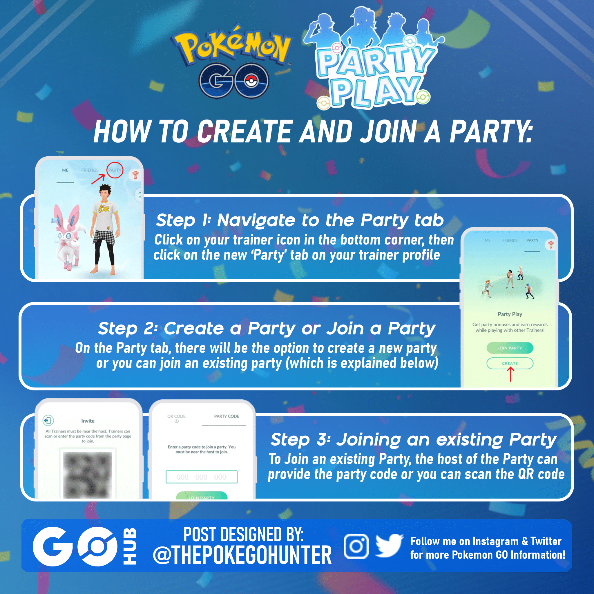 Play with Friends Using Pokémon GO's Party Play Feature