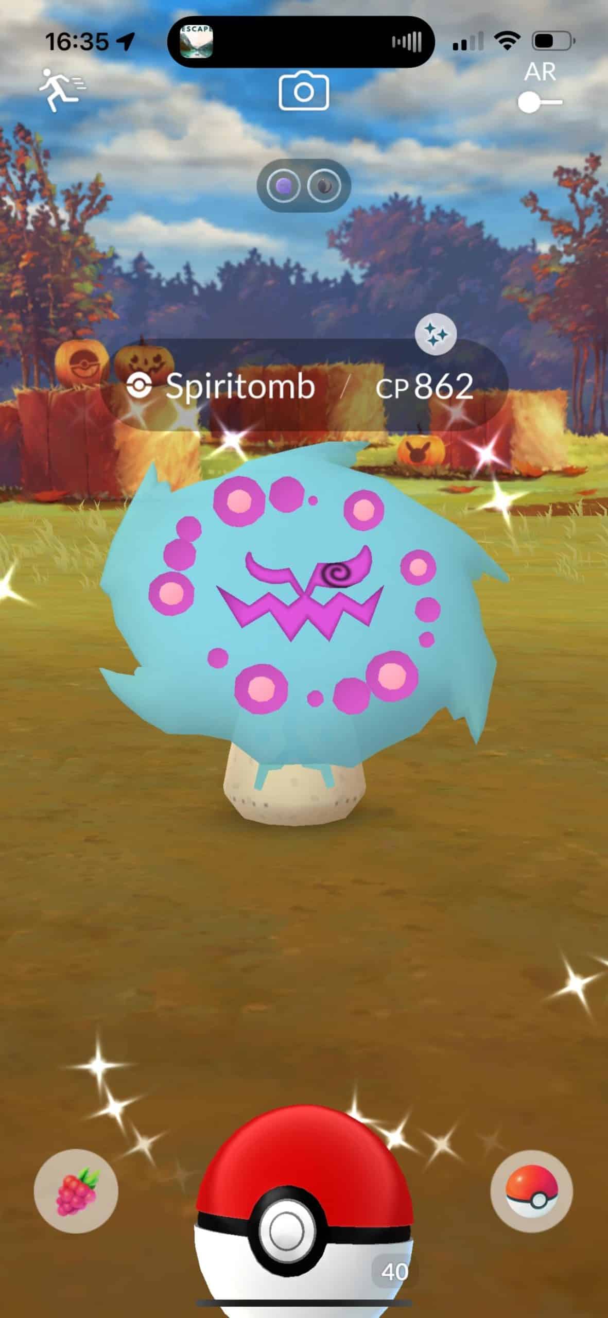 CATCHING NEW SHINY SPIRITOMB IN POKÉMON GO!!! 🎃👻😱 