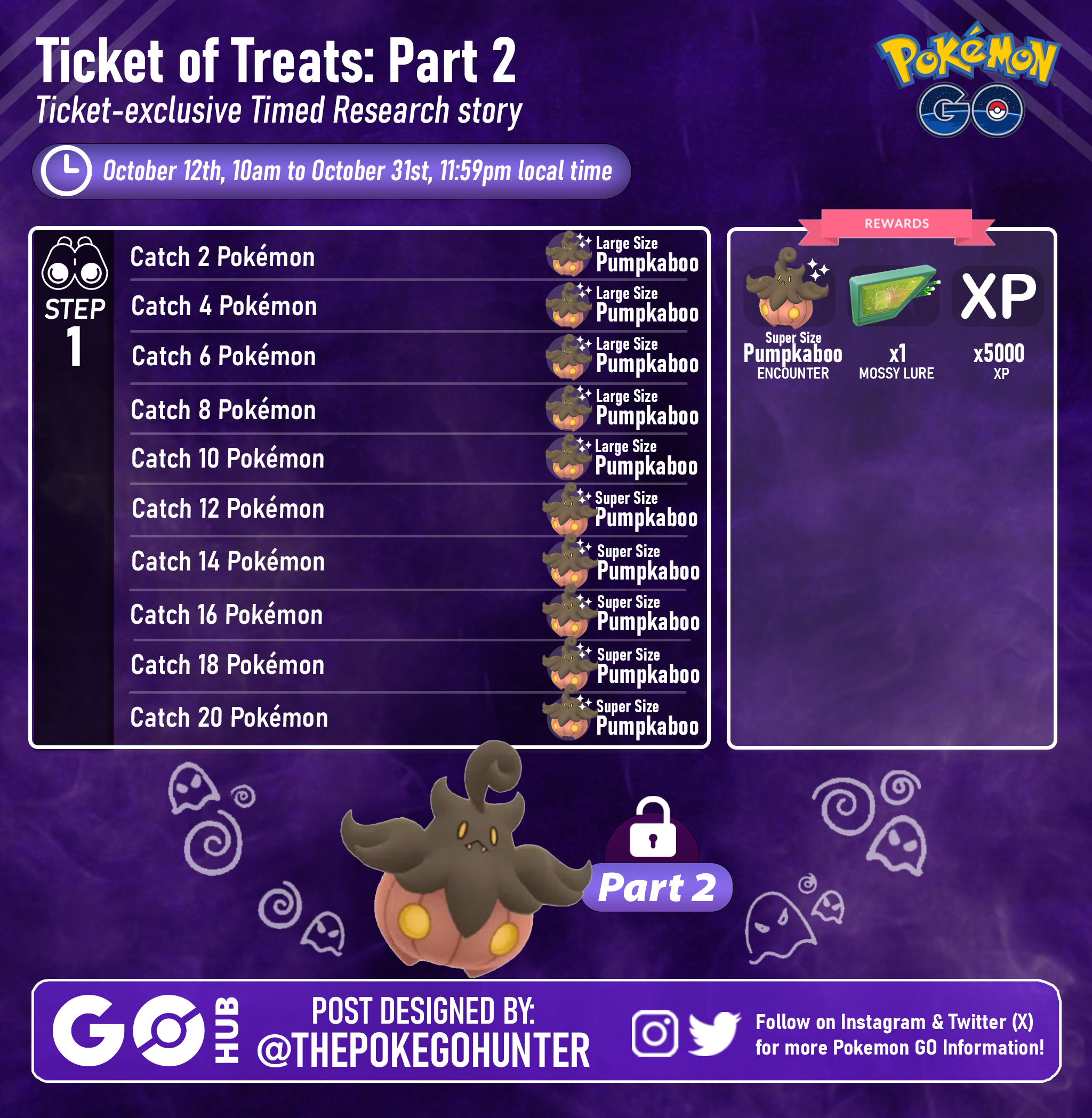 Massively on the Go: Pokemon Go's October events are early with tricks if  not treats