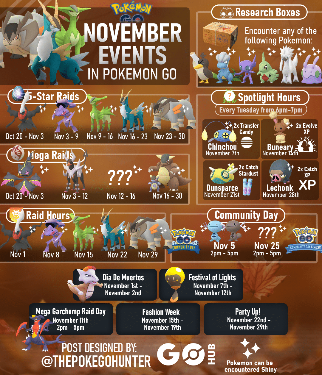 Pokémon GO November 2023 Event Guide