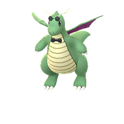 Fashionable Shiny Dragonite