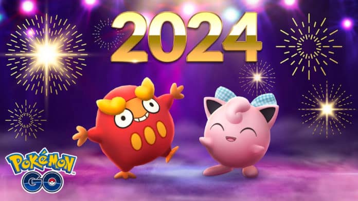 Pokémon GO New Year 2024