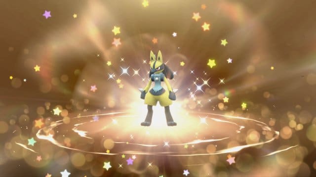 Shiny Lucario! Super lucky! : r/pokemongo