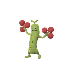 shiny female sudowoodo sprite in pokemon go