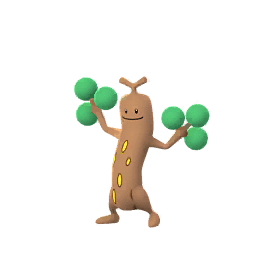 female sudowoodo sprite in pokemon go