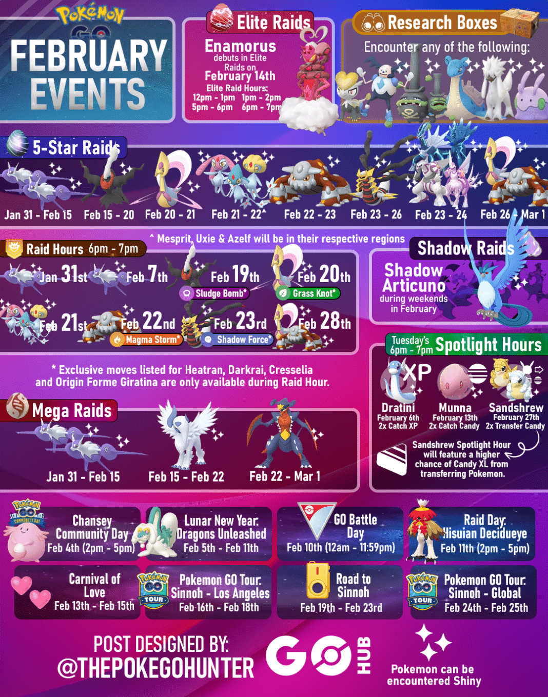 Pokémon GO February 2024 Event Guide Pokémon GO Hub