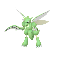 female scyther sprite in pokemon go
