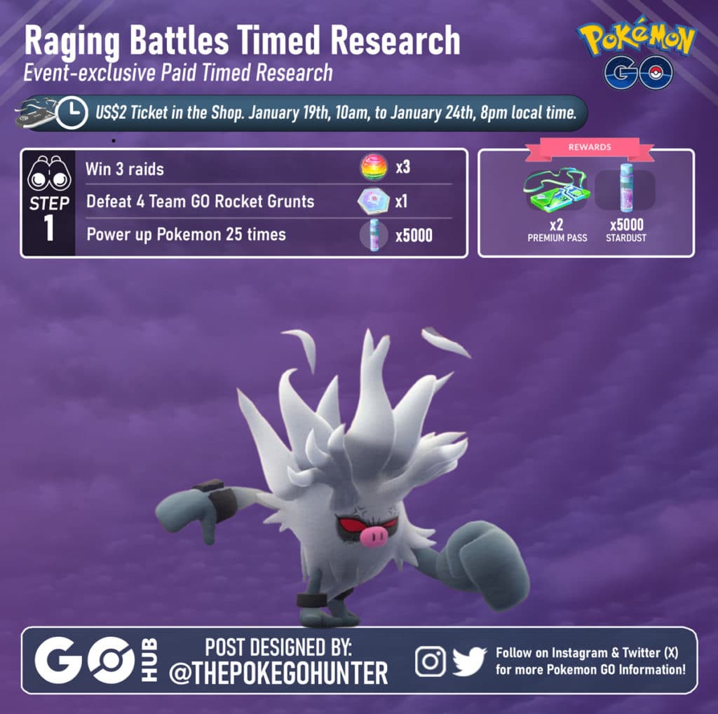 Raging Battles Timed Research