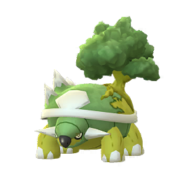 shiny torterra sprite from pokemon go