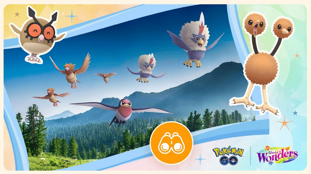Flock Together with Flying type Pokémon